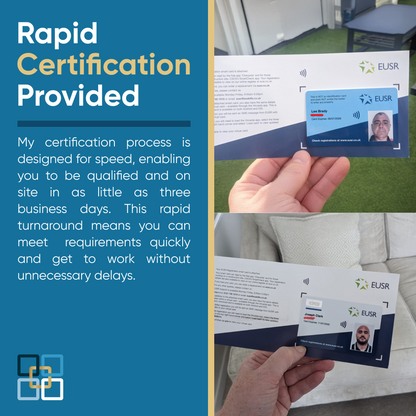 EUSR National Water Hygiene - 'Blue Card'